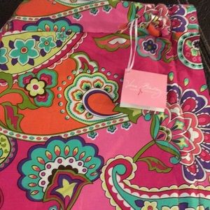 NWT Vera Bradley Ditty Bag - Pink Swirls